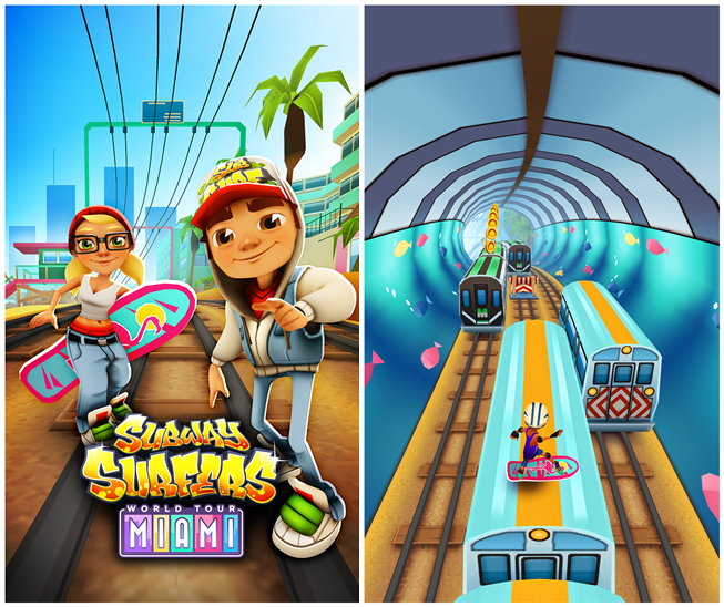 Download Subway Surfers for Lumia 520 and other 512MB Devices